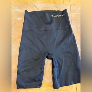 Juicy Couture Black High Waist Shapewear Biker Shorts M